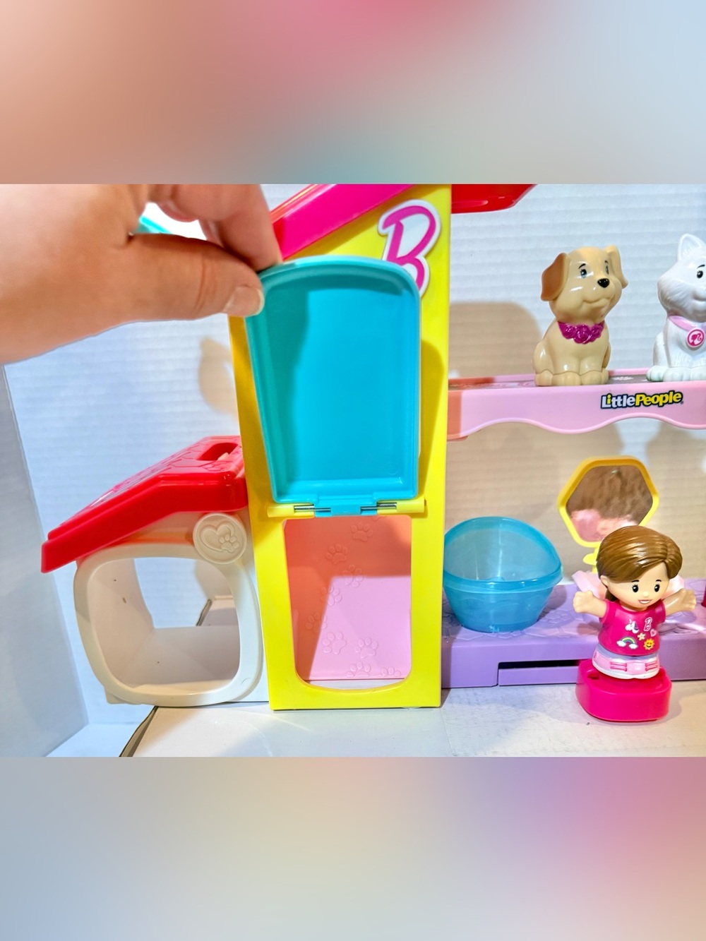 FP Little People Barbie Play & Care Pet Spa Playset w/Sounds ⭐️EUC⭐️ TESTED - Picture 6 of 14